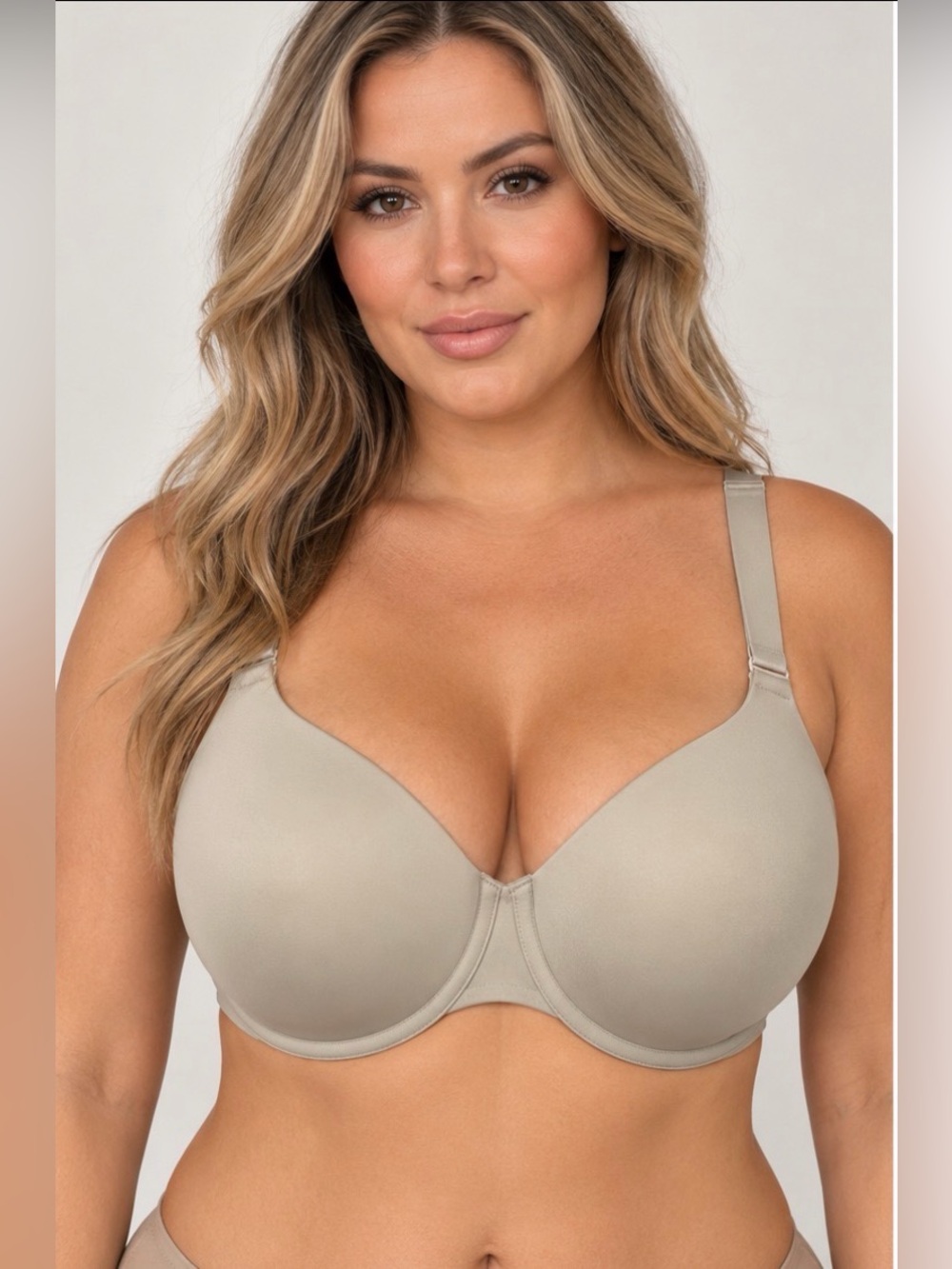 SKIMS DISCONTINUED COLOR Fits Everybody T-Shirt Bra Talc 42D NWT –